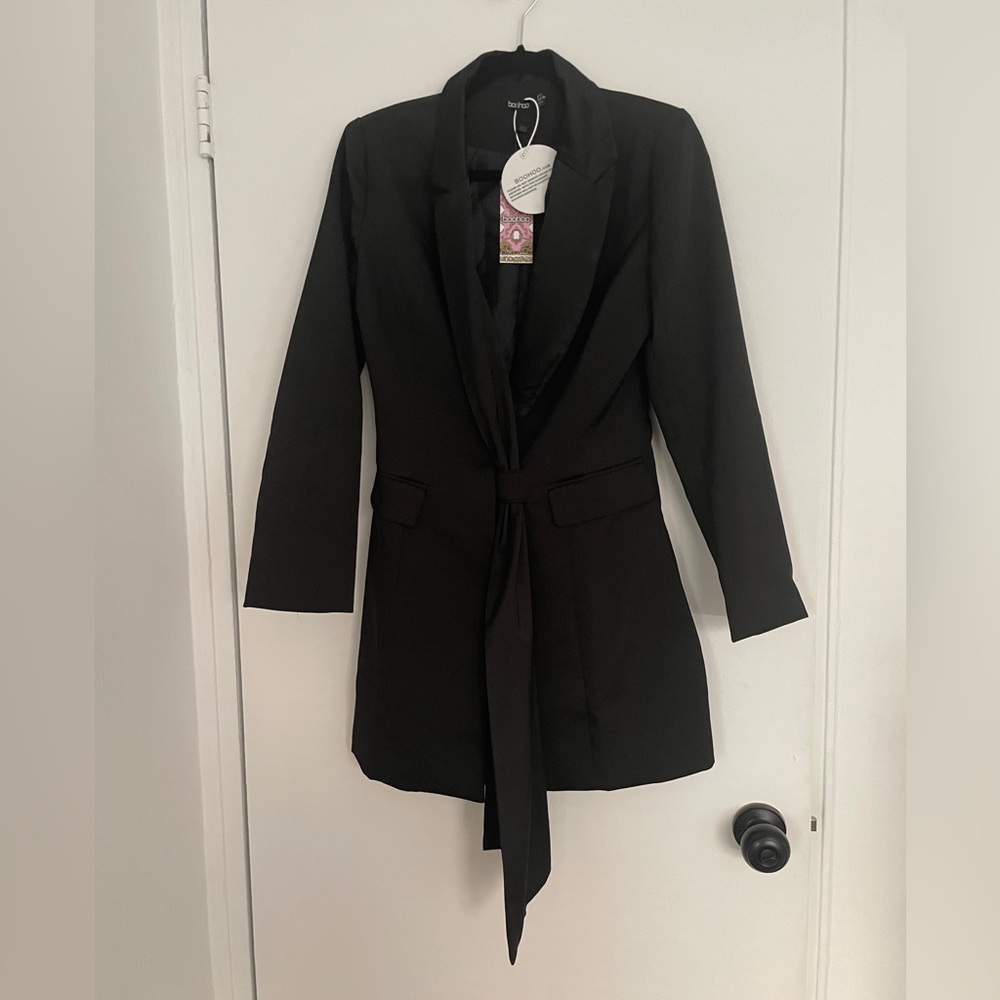 Black blazer dress